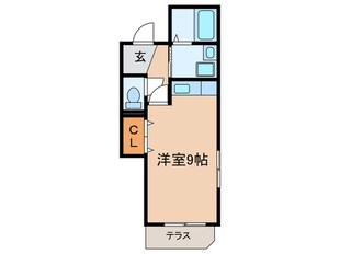 エクセレント中村の物件間取画像